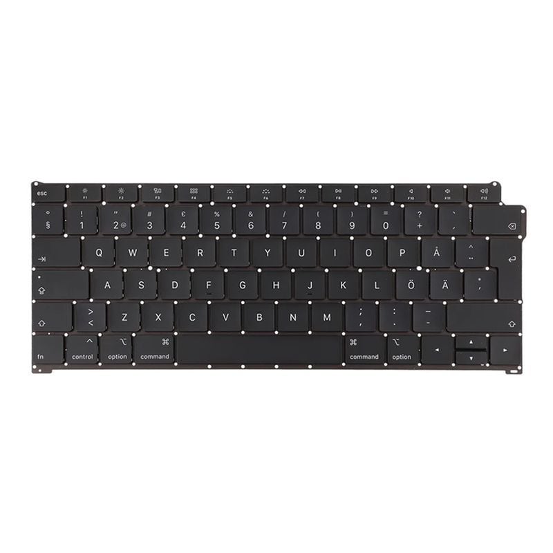 Tangentbord Macbook Air A1932 UK Sverige Ersättning (Late 2018) image 2