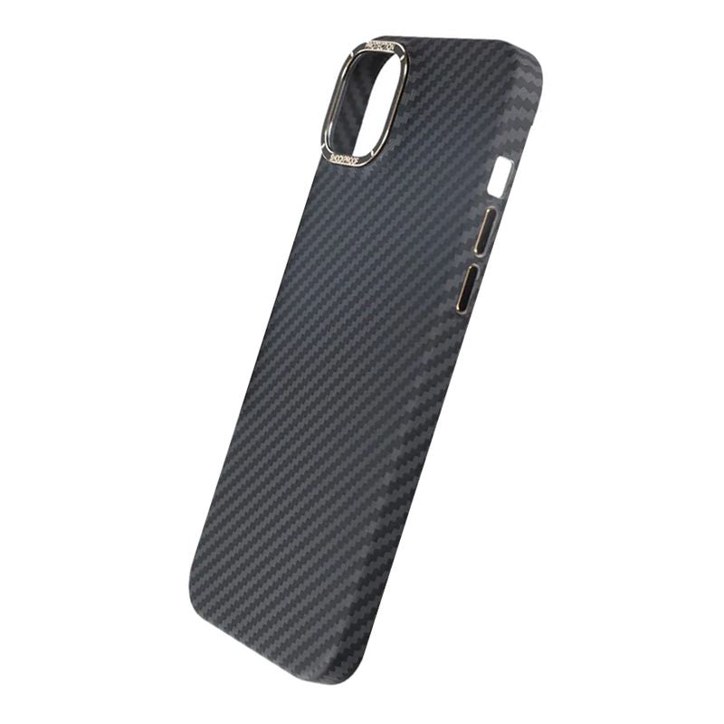 iPhone 15 Mobilskal i Kolfiber - Svart image 6