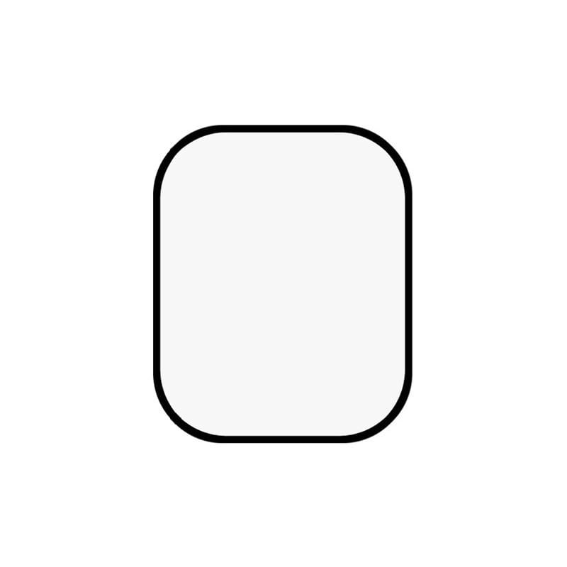 Apple Watch Ultra 2 49mm Skärmskydd Härdat Glas - Svart image 2