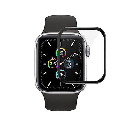Apple Watch Series 7 45mm Skärmskydd Härdat Glas - Svart image 1