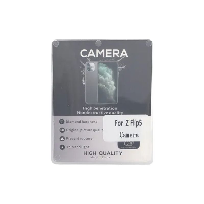Samsung Galaxy Z Flip 5 Kameraskydd Härdat Glas - Transparent image 5