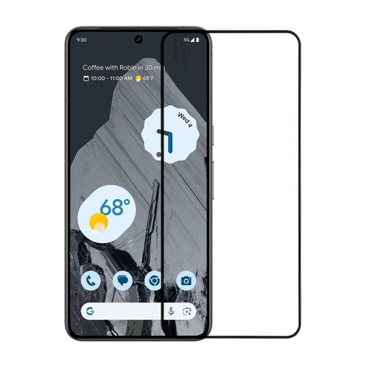 Google Pixel 8 Pro Skärmskydd Härdat Glas - Svart image 1