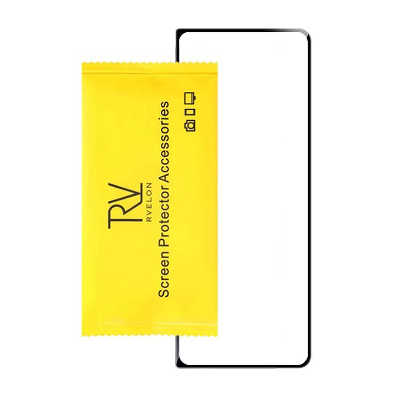 Samsung Galaxy Z Fold 5 Skärmskydd Härdat Glas - Svart image 3
