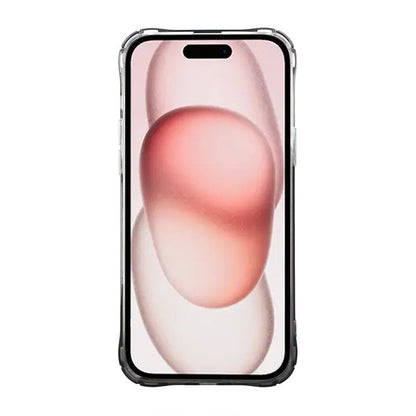 iPhone 15 Plus Stöttåligt Skal med Korthållare - Svart image 8