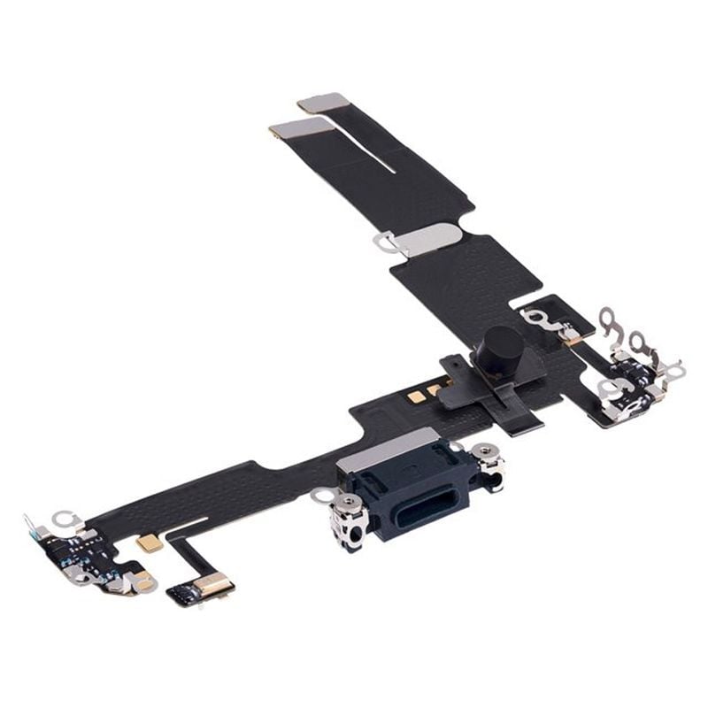 iPhone 14 Plus Laddkontakt med Flexkabel Original - Svart image 3