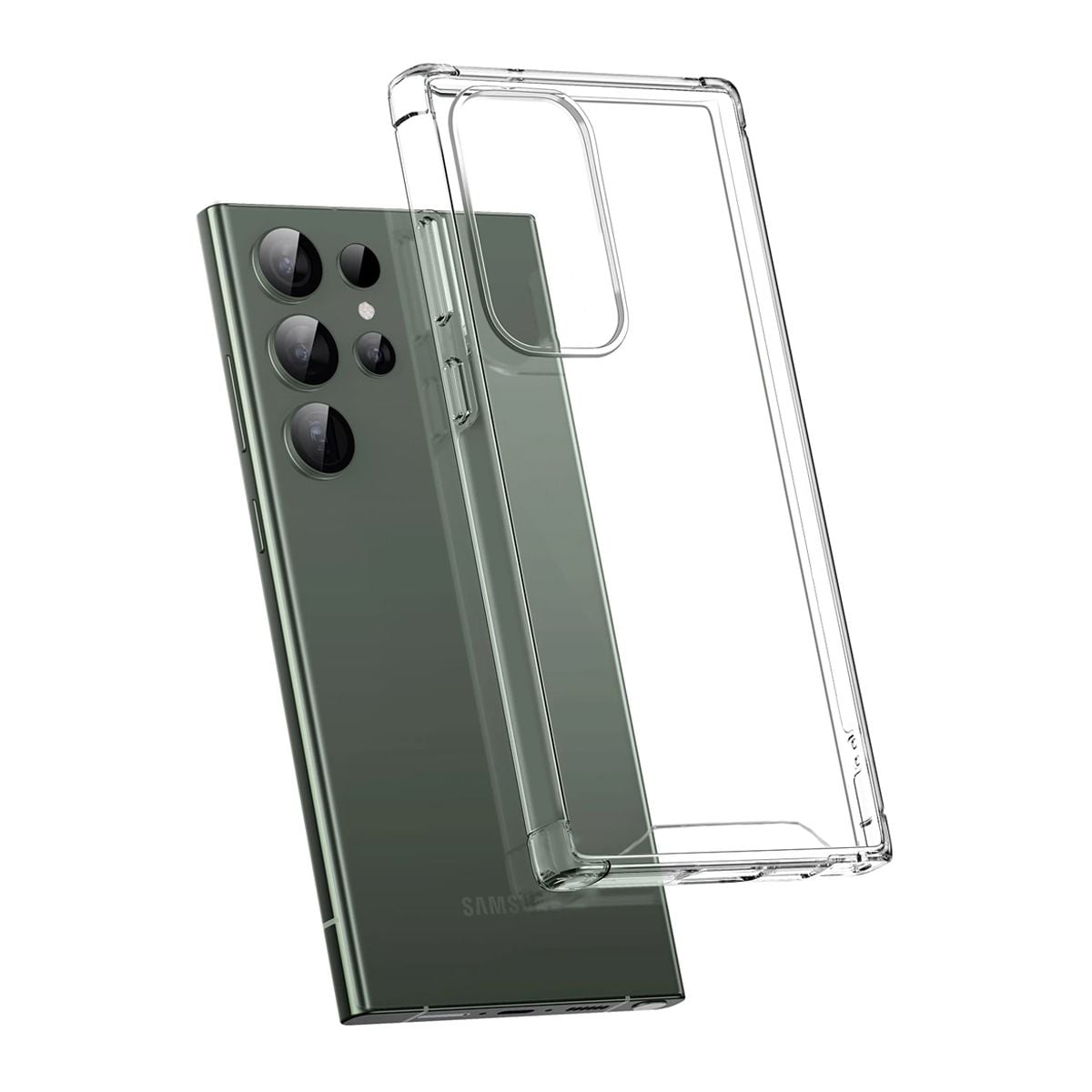 Samsung Galaxy S24 Ultra Stöttåligt Mobilskal - Transparent image 3
