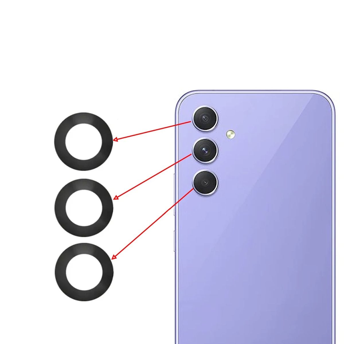 Samsung Galaxy A14 5G Kameraglas image 4
