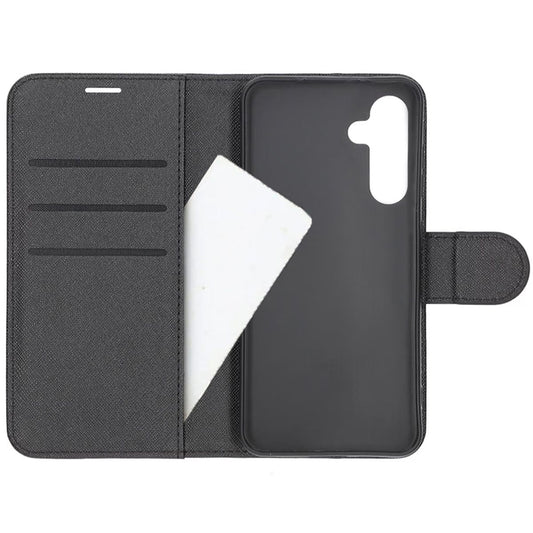 Samsung Galaxy A25 Plånboksfodral med Stativ - Svart image 2