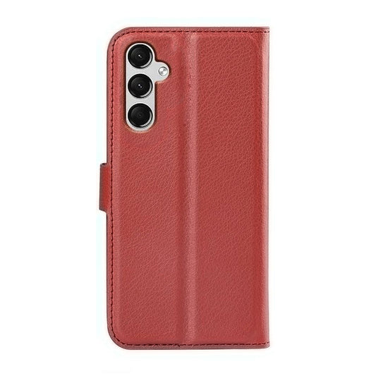 Samsung Galaxy A25 Plånboksfodral med Stativ - Brun image 3