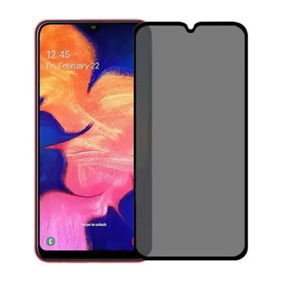 Skärmskydd Samsung Galaxy A50s Privacy - Härdat Glas (miljlö) image 1