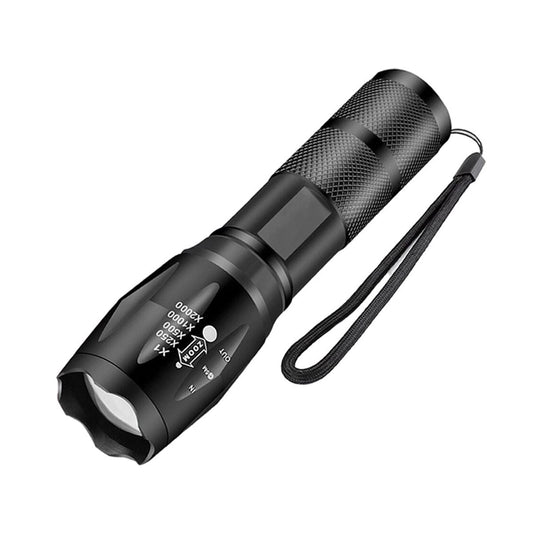 High Power Led Flashlights Camping Torch 5 Lighting ModesAluminum Alloy Zoomable Light Waterproof Material image 1