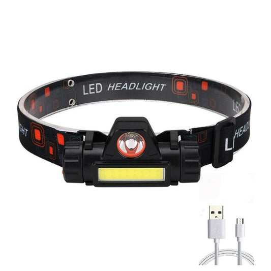 Pannlampa LED Camping Vattentät Uppladdningsbar image 1