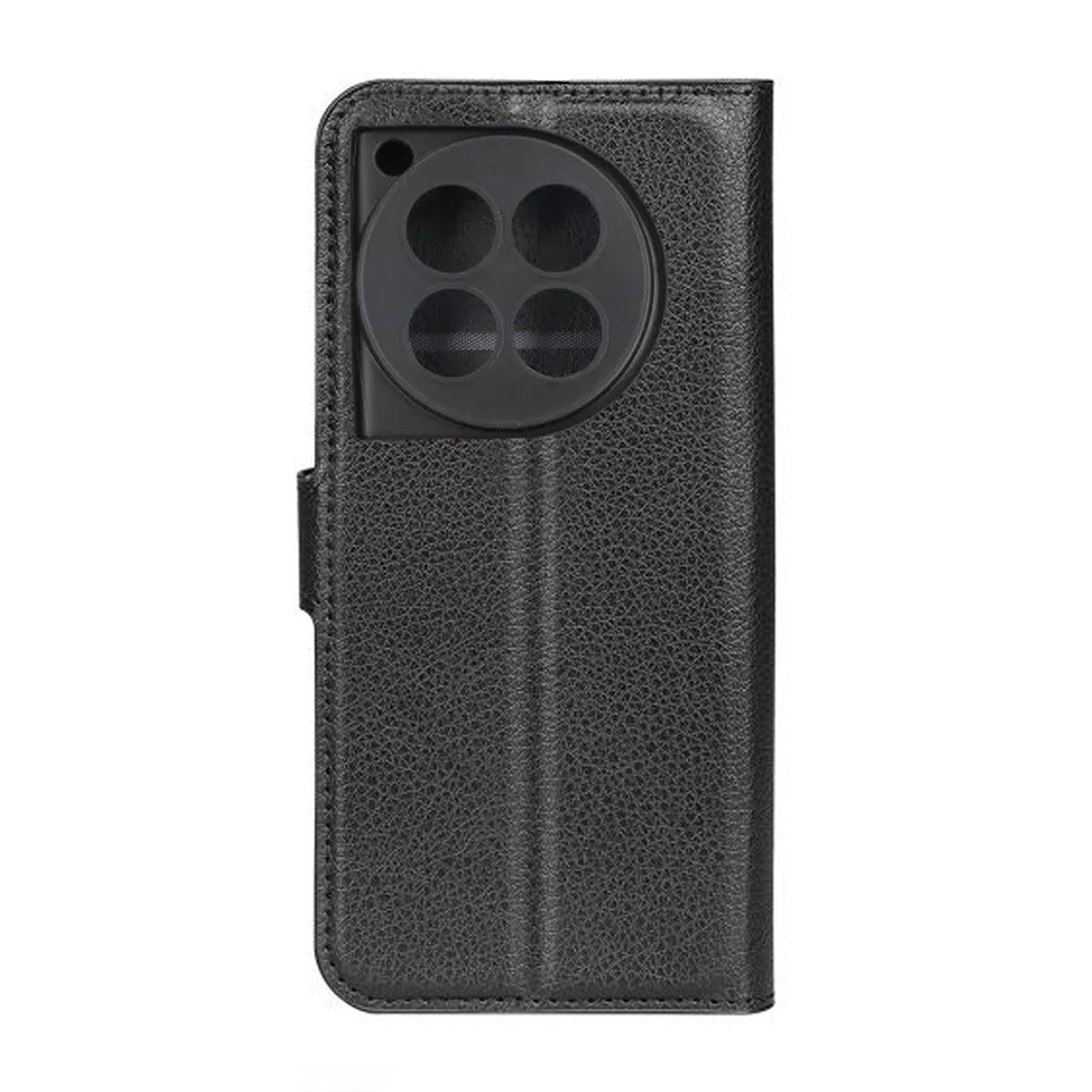 OnePlus 12 5G Plånboksfodral med Stativ - Svart image 3