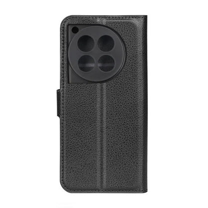 OnePlus 12 5G Plånboksfodral med Stativ - Svart image 3