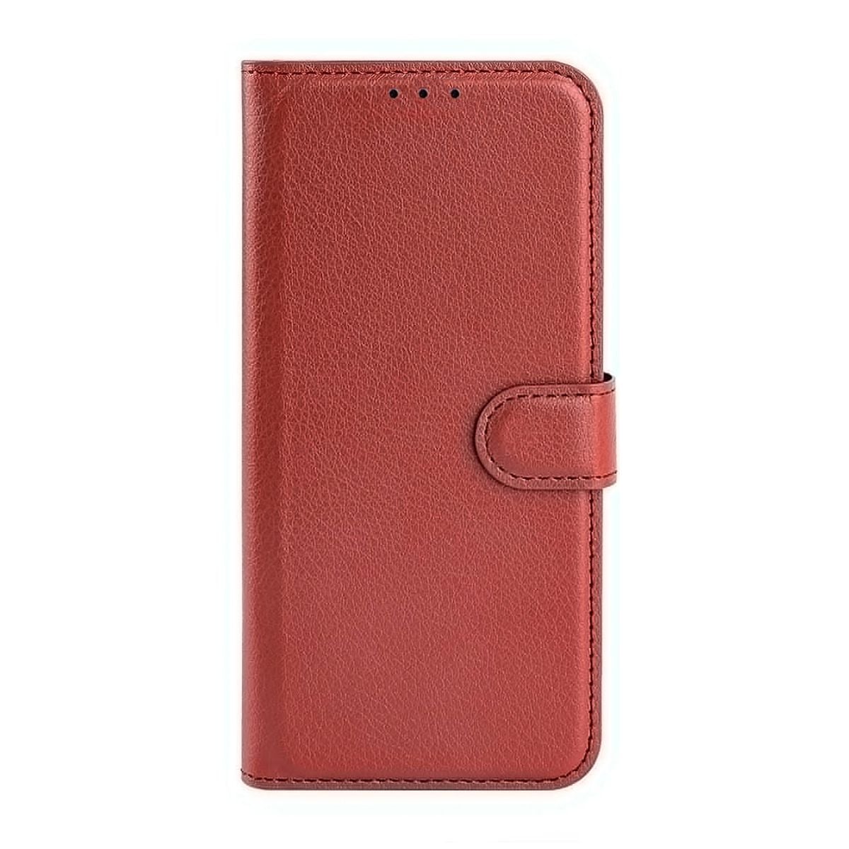 OnePlus 12 5G Plånboksfodral med Stativ - Brun image 4