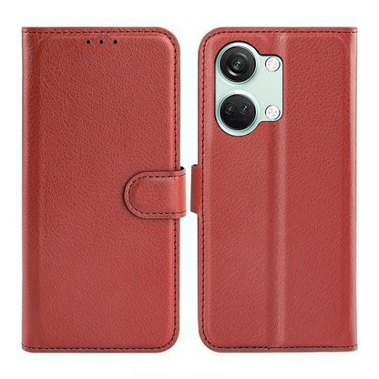 OnePlus Nord 3 5G Plånboksfodral med Stativ - Brun image 1
