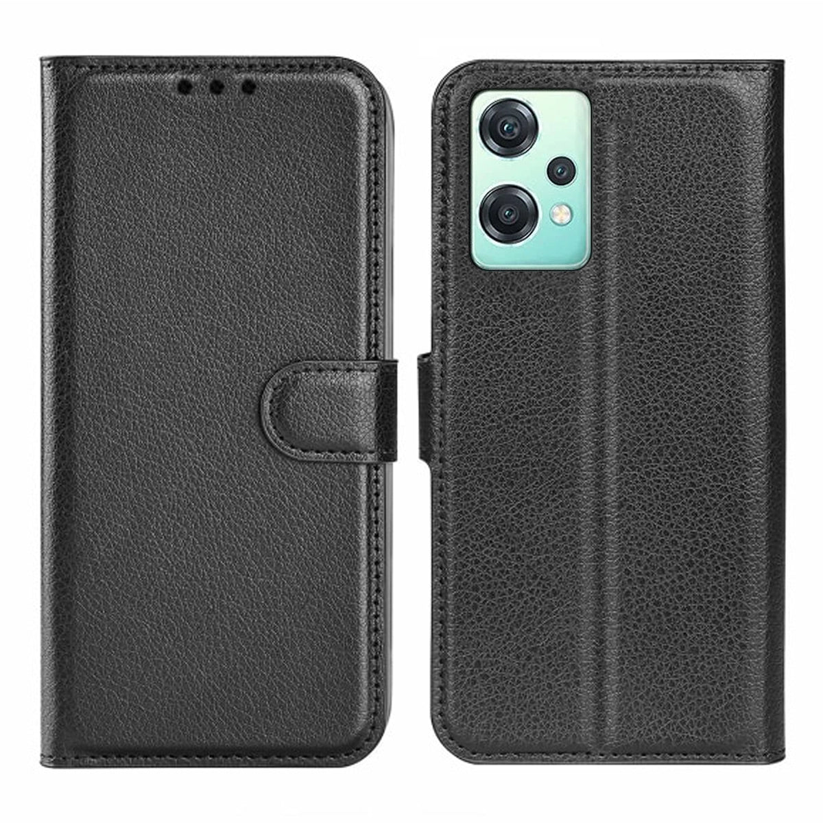 OnePlus Nord CE 2 Lite Plånboksfodral med Stativ - Svart image 1