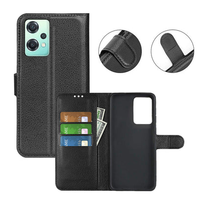 OnePlus Nord CE 2 Lite Plånboksfodral med Stativ - Svart image 5