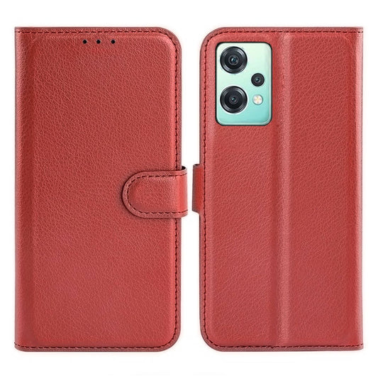 OnePlus Nord CE 2 Lite Plånboksfodral med Stativ - Brun image 1