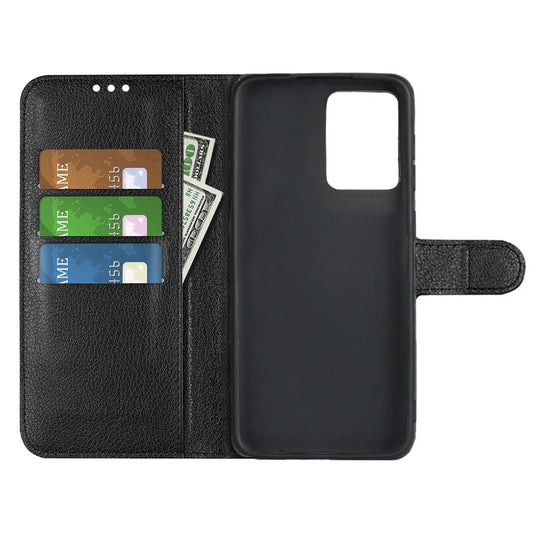 Motorola Moto E13 Plånboksfodral med Stativ - Svart image 2