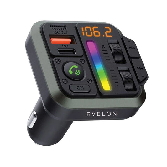 Rvelon Bluetooth FM Sändare MT04B image 1