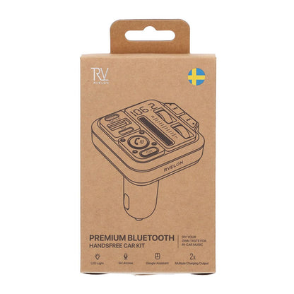 Rvelon Bluetooth FM Sändare MT04B image 4