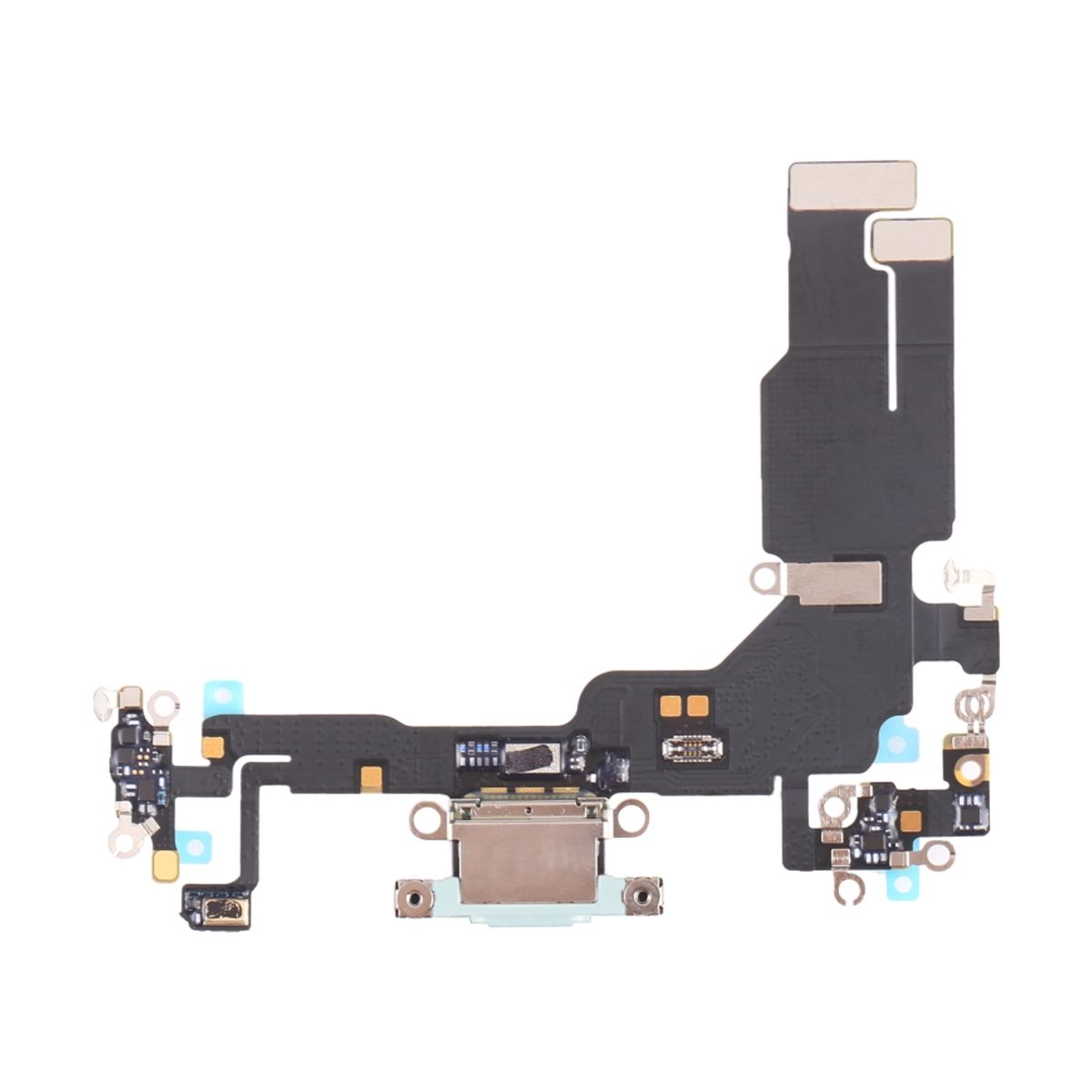 iPhone 15 Laddkontakt med Flexkabel - Blå image 1