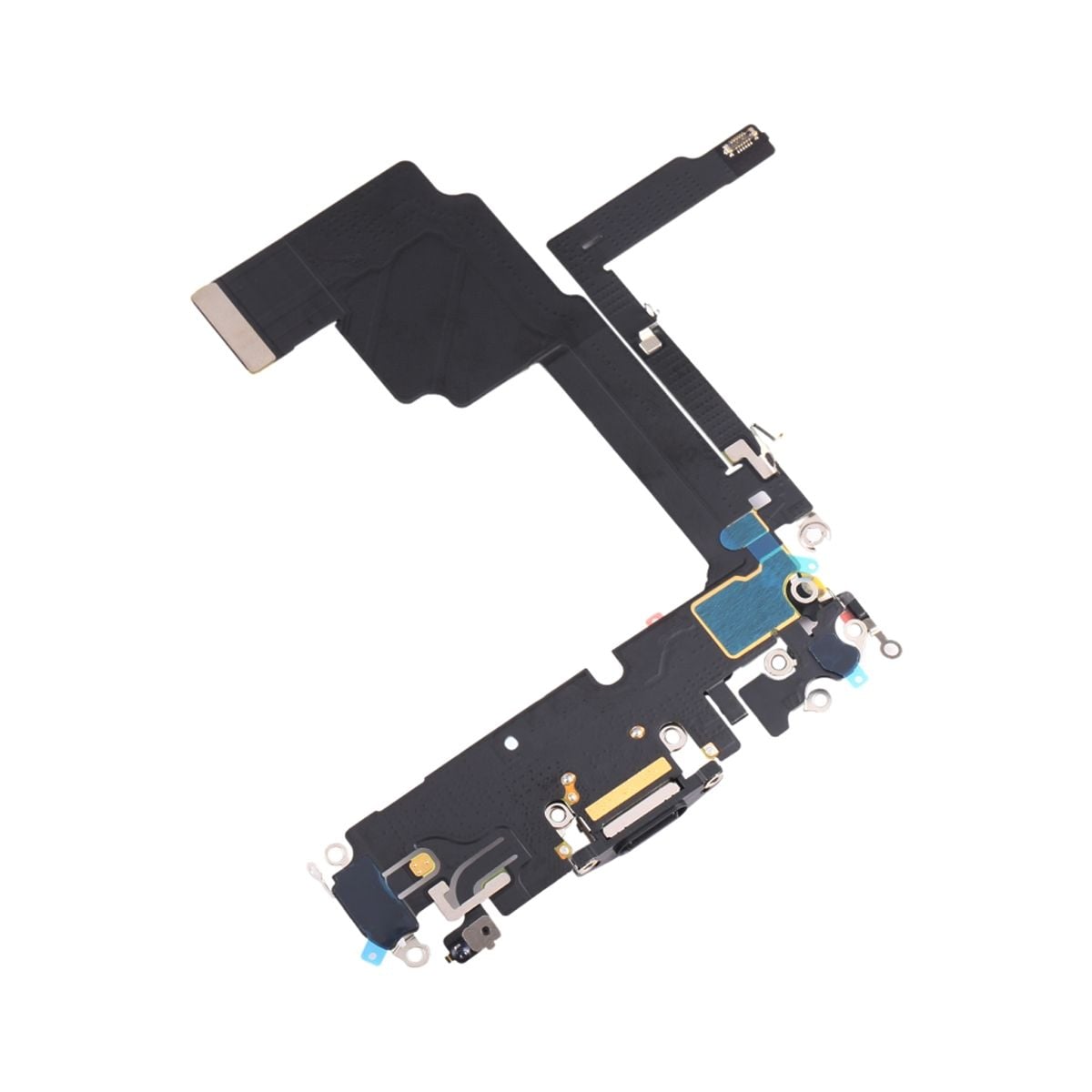iPhone 15 Pro Max Laddkontakt med Flexkabel - Vit image 3
