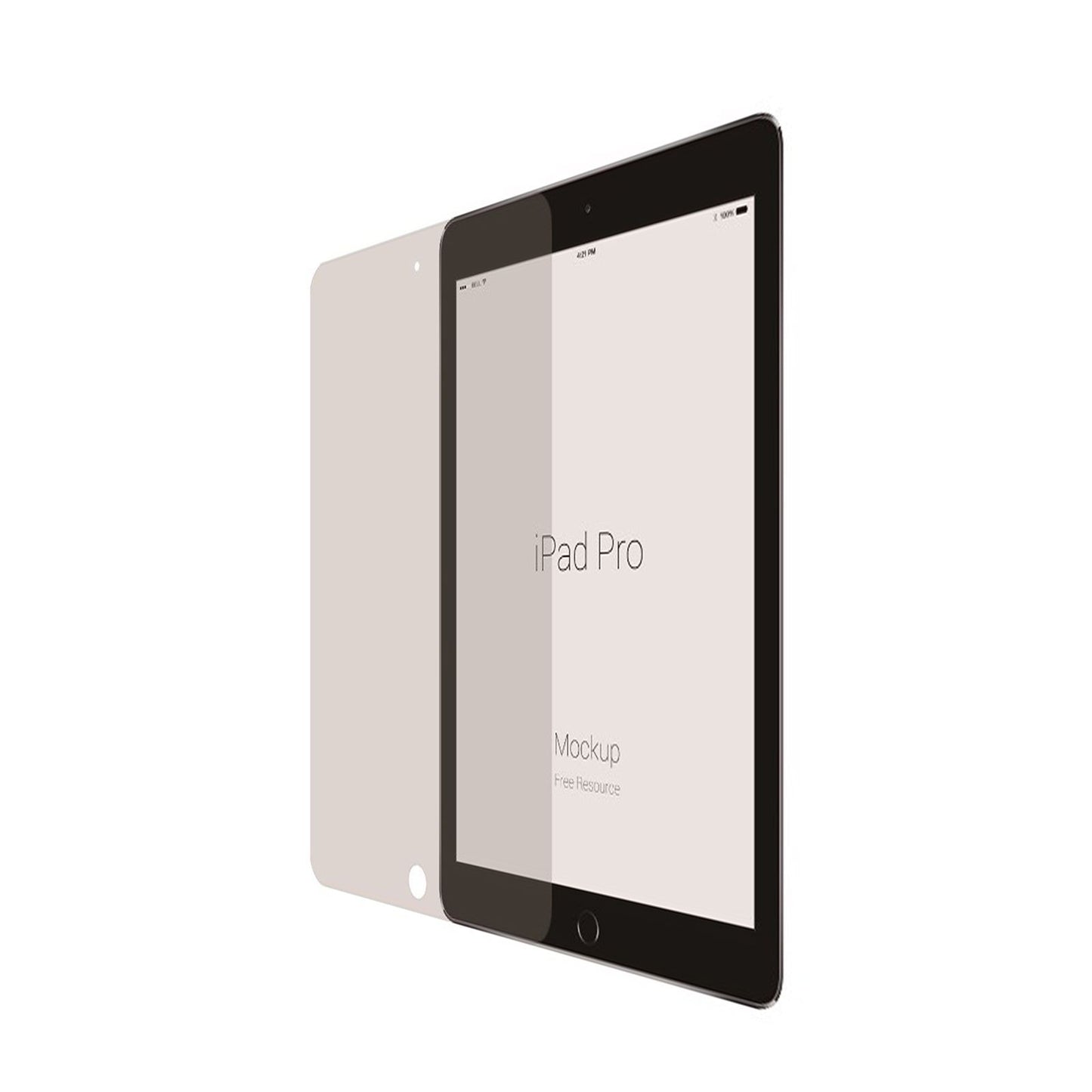 Skärmskydd iPad Pro 12.9" 1/2 Generation - Härdat Glas image 1