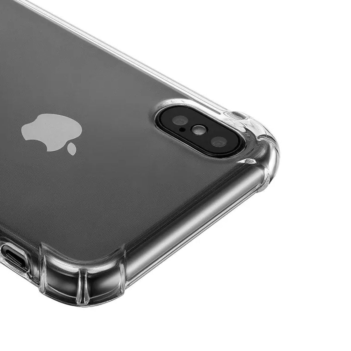 Stöttåligt Mobilskal iPhone XR - Transparent image 4