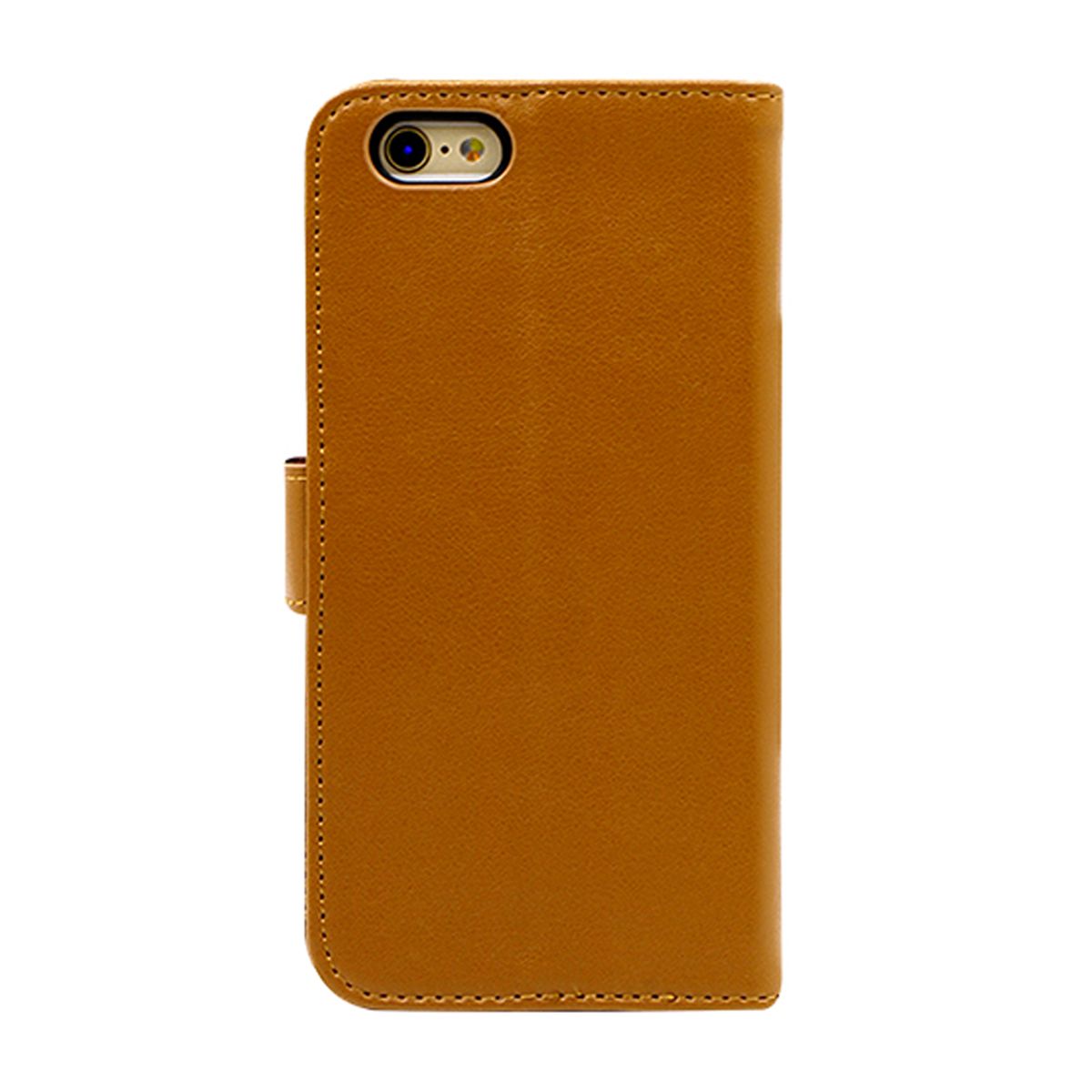 iPhone 6 och iPhone 6S Plånboksfodral Läder med Stativ - Brun image 3