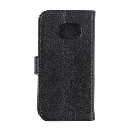 Samsung S7 Edge Plånboksfodral Läder med Stativ - Svart image 2