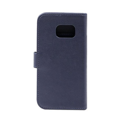 Samsung S7 Edge Plånboksfodral Läder med Stativ - Blå image 2