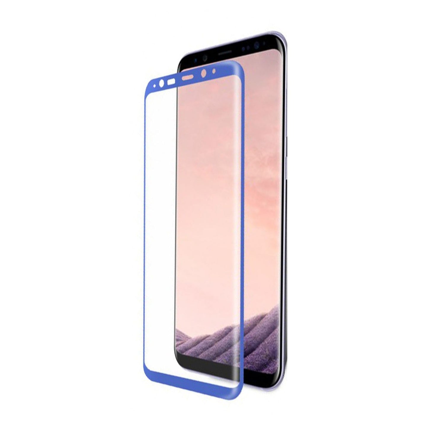Skärmskydd Samsung S8 Plus - Härdat Japan Glas (Violett) image 1