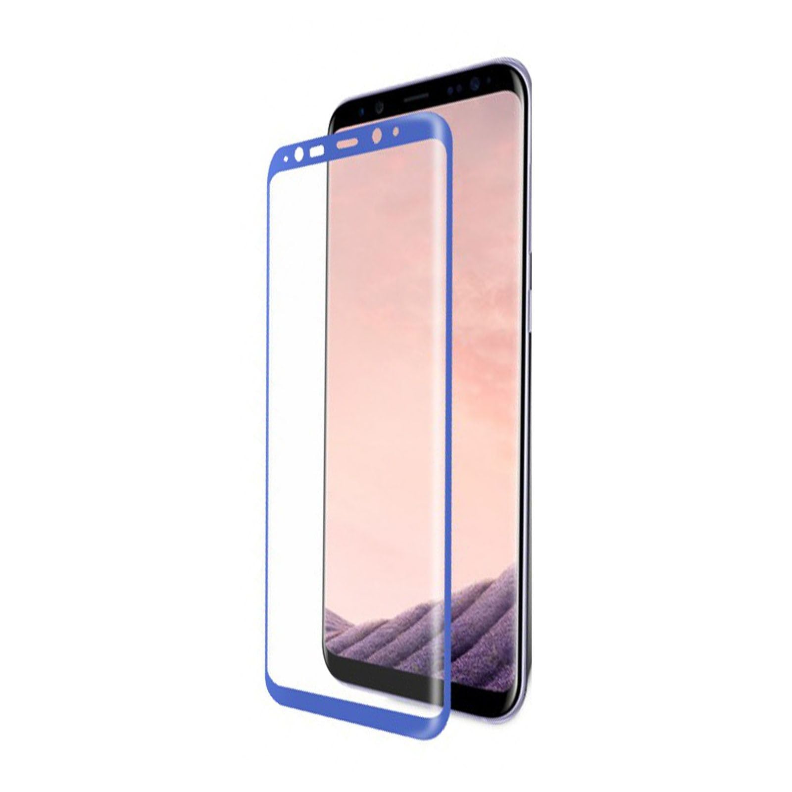 Skärmskydd Samsung S8 Plus - Härdat Japan Glas (Violett) image 1