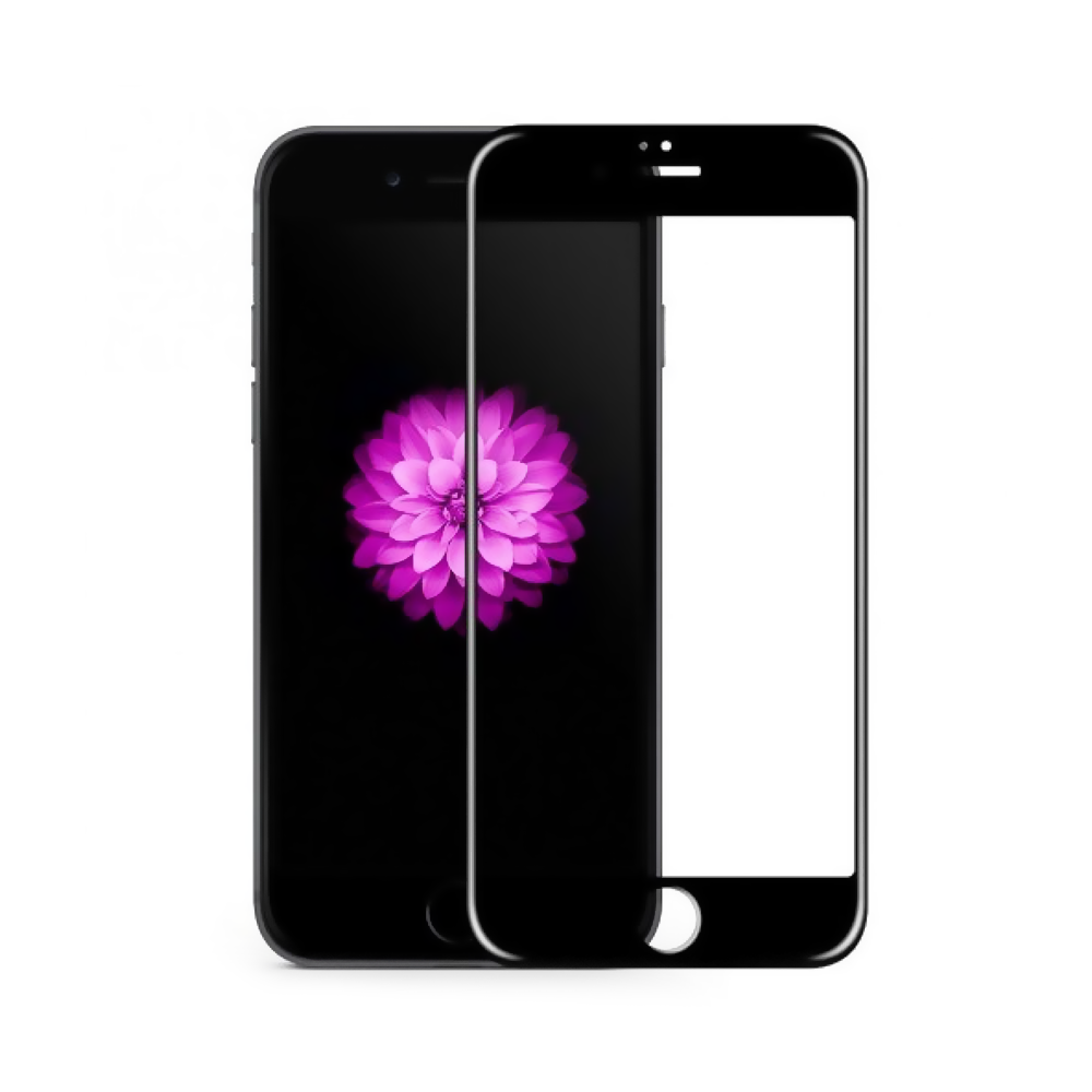 Skärmskydd iPhone 7/8 - 3D Härdat Glas Svart (bulk) image 4