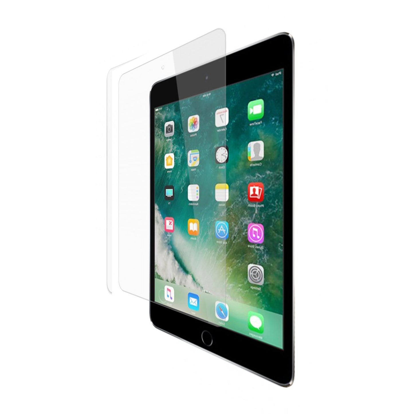 Skärmskydd iPad Mini 1 - Härdat Japan Glas (bulk) image 4