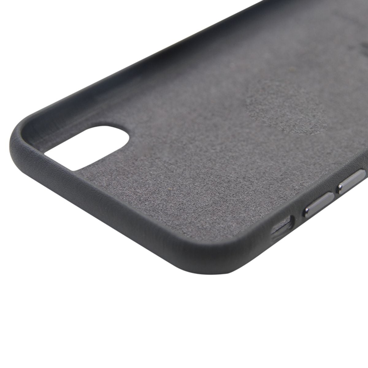 iPhone X och iPhone XS Läderfodral - Grå image 4