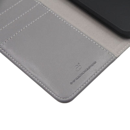 iPhone X och iPhone XS Plånboksfodral Läder med Stativ - Grå image 5