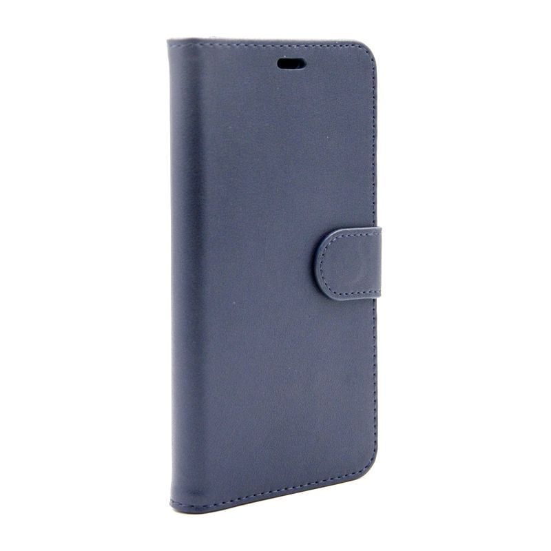iPhone X/XS Plånboksfodral Läder med Stativ - Blå image 4