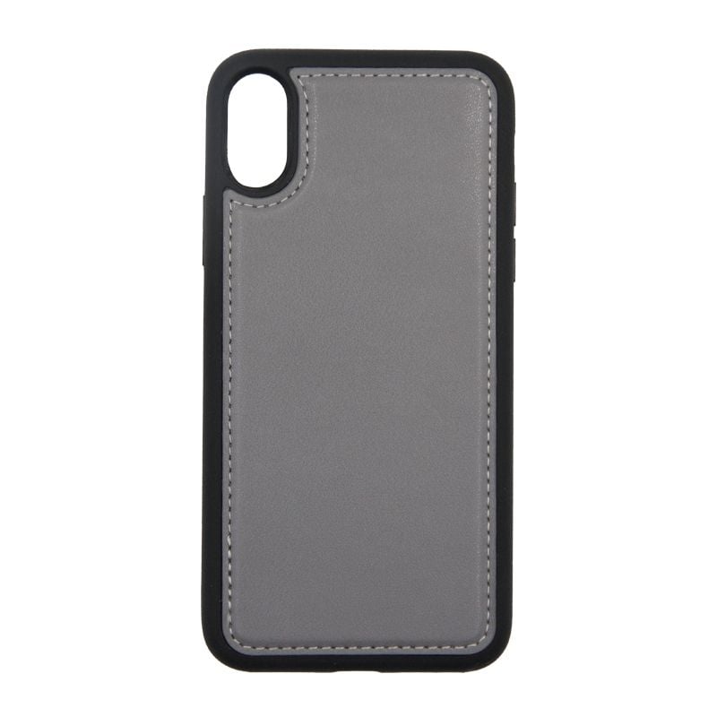 iPhone X/XS Plånboksfodral Magnet Läder med Stativ - Grå image 3