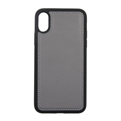 iPhone X/XS Plånboksfodral Magnet Läder med Stativ - Grå image 3