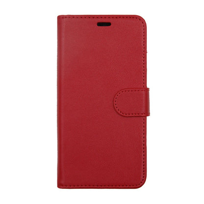 iPhone X/XS Plånboksfodral Magnet Läder med Stativ G-SP - Röd image 7