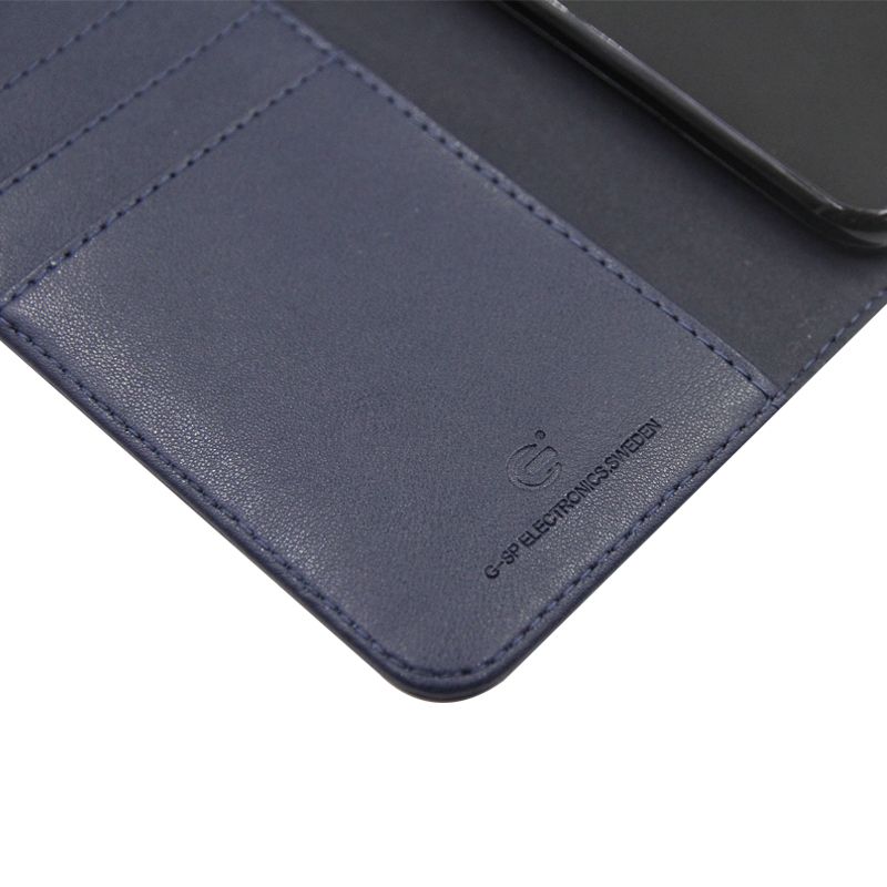 G-SP Flip Stand Leather Case For iPhone 7/8 Dark Blue image 1