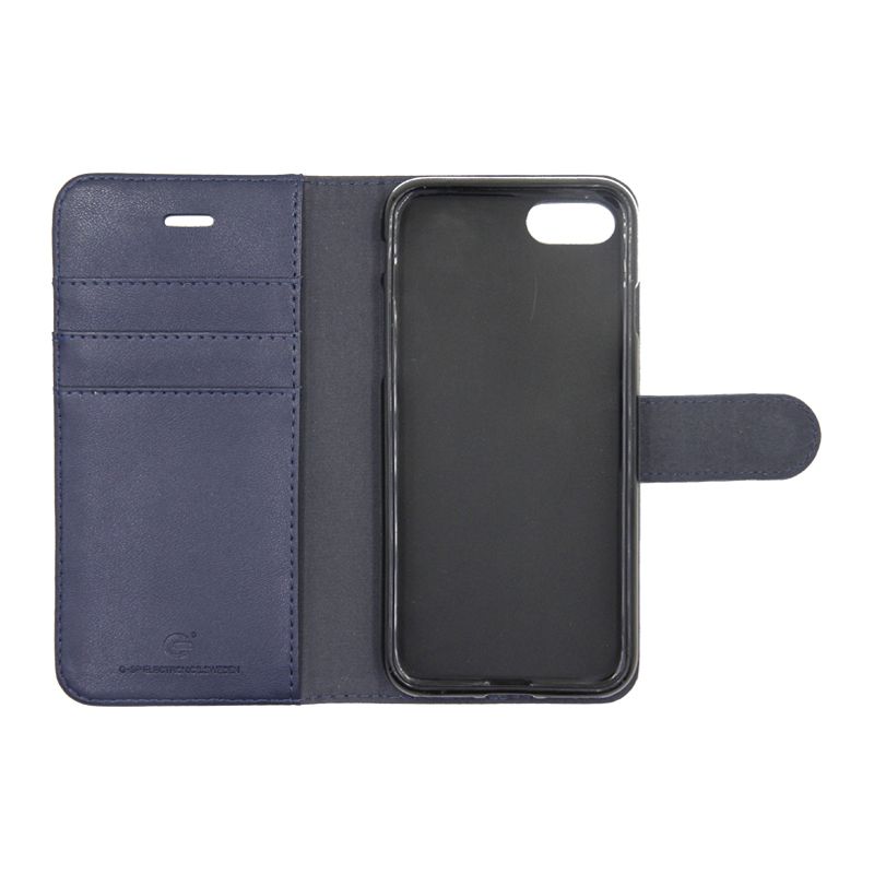 G-SP Flip Stand Leather Case For iPhone 7/8 Dark Blue image 4
