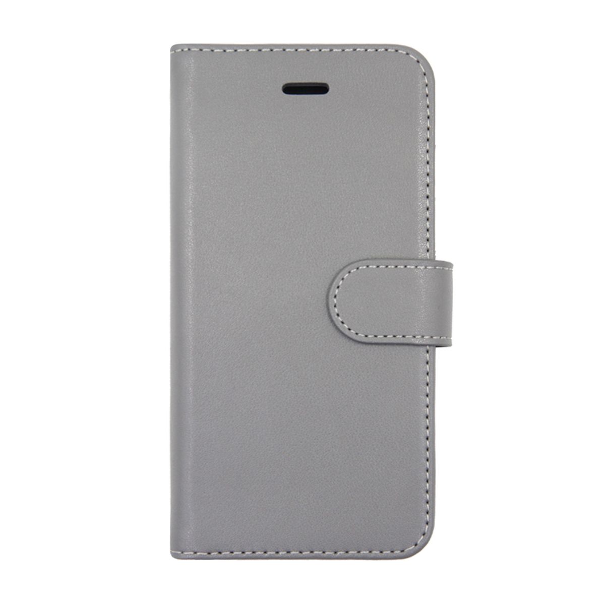 iPhone 6 och iPhone 6S Plånboksfodral Läder med Stativ - Grå image 5