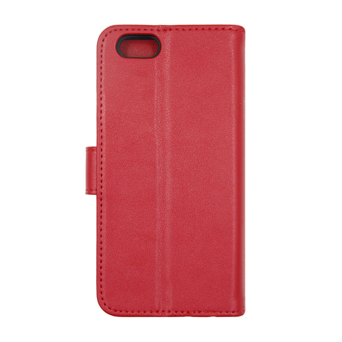iPhone 6 och iPhone 6S Plånboksfodral Läder med Stativ - Röd image 4