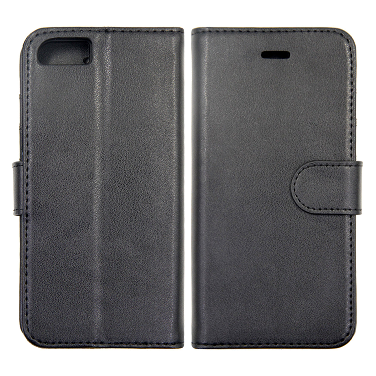 iPhone 6/6S Plånboksfodral Magnet Läder med Stativ - Svart image 1