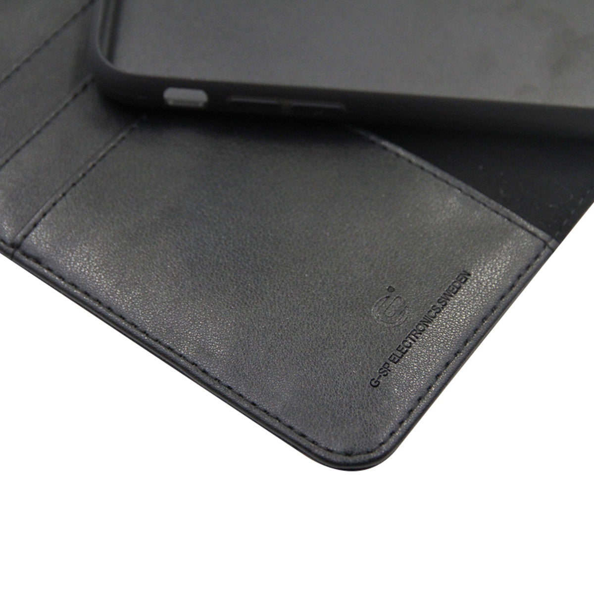 iPhone 6/6S Plånboksfodral Magnet Läder med Stativ - Svart image 4