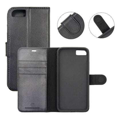 iPhone 6/6S Plånboksfodral Magnet Läder med Stativ - Svart image 8